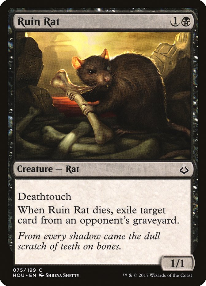 Ruin Rat [Hour of Devastation] (HOU 75)