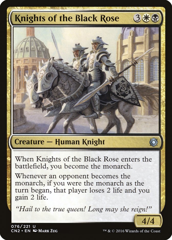 Knights of the Black Rose [Conspiracy: Take the Crown] (CN2 76)