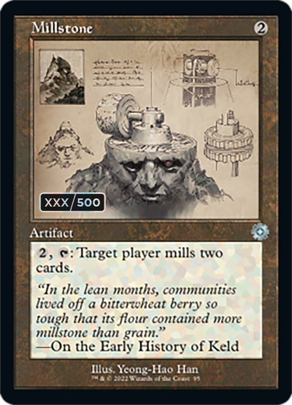 Millstone (Schematic) (Serial Numbered) [The Brothers' War Retro Artifacts]