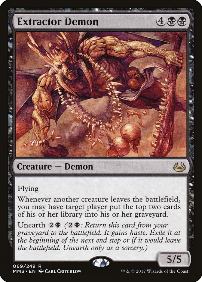 Extractor Demon [Modern Masters 2017] (MM3 69)