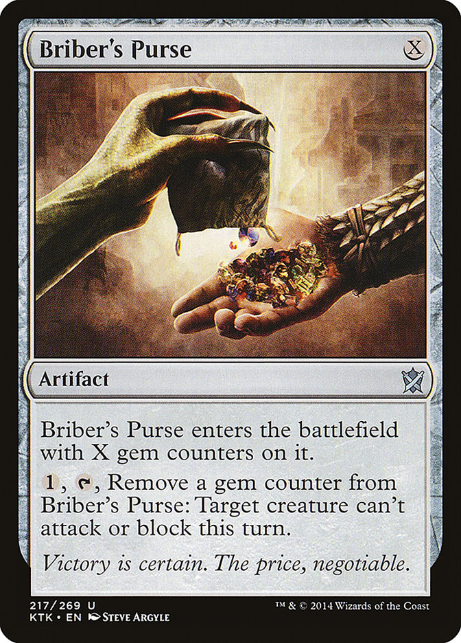 Briber's Purse [Khans of Tarkir] (KTK 217)