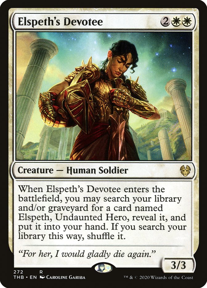 Elspeth's Devotee [Theros Beyond Death] (THB 272)
