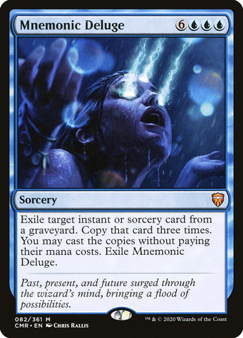 Mnemonic Deluge [Commander Legends] (CMR 82)