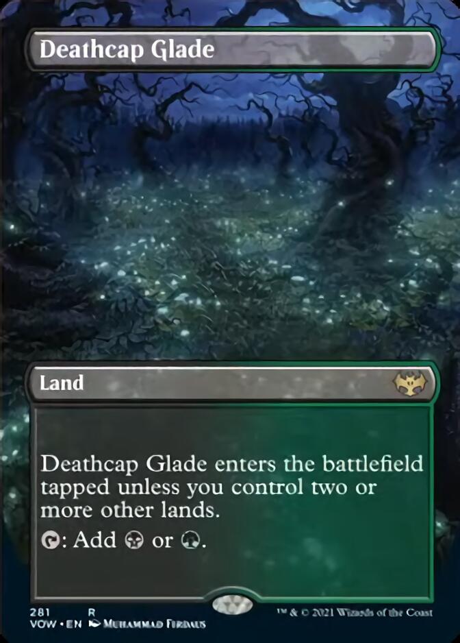 Deathcap Glade (Borderless) [Innistrad: Crimson Vow] (VOW 281)
