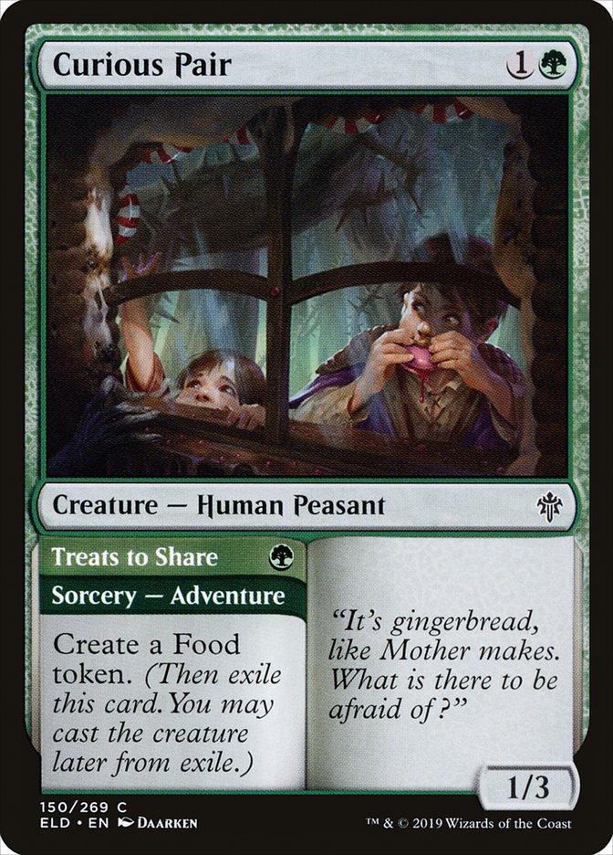 Curious Pair // Treats to Share [Throne of Eldraine] (ELD 150)
