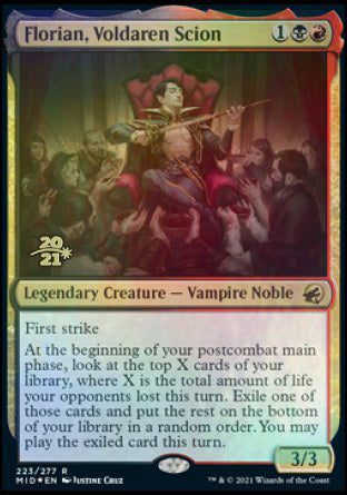 Florian, Voldaren Scion [Innistrad: Midnight Hunt Prerelease Promos] (PMID 223)