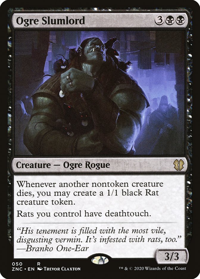Ogre Slumlord [Zendikar Rising Commander] (ZNC 50)