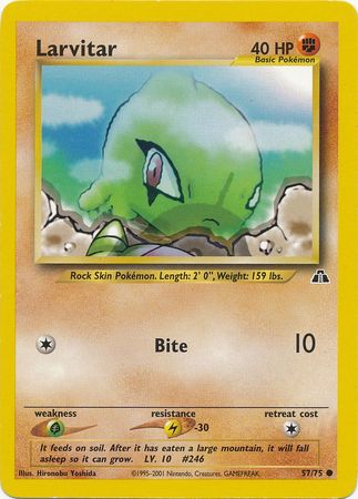 Larvitar (57/75) [Neo Discovery]