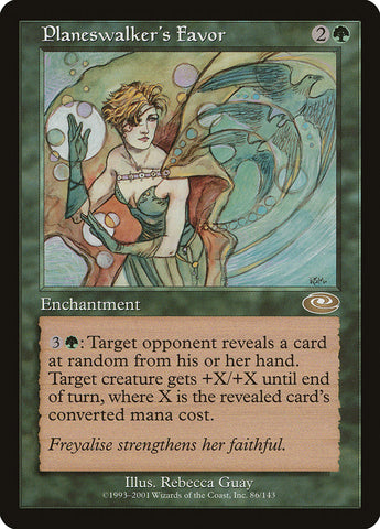 Planeswalker's Favor [Planeshift] (PLS 86)