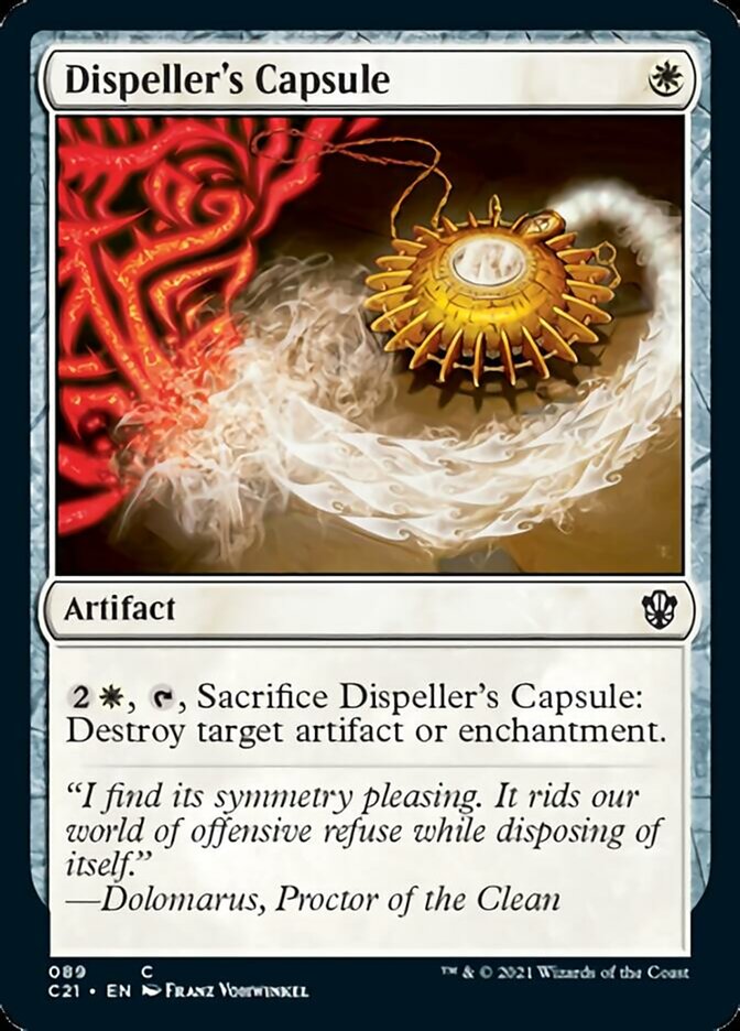 Dispeller's Capsule [Commander 2021] (C21 89)