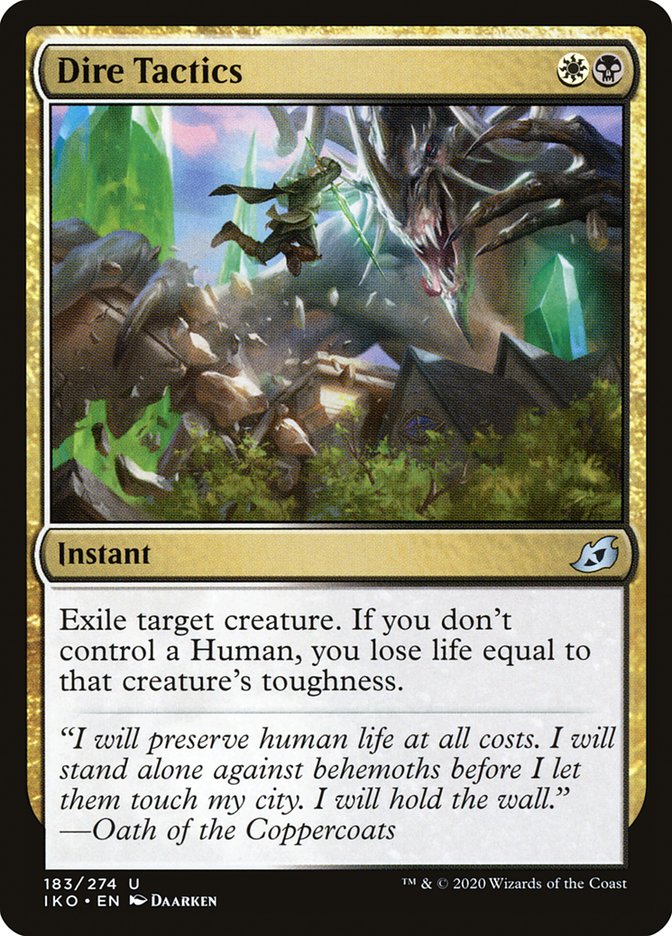 Dire Tactics [Ikoria: Lair of Behemoths] (IKO 183)
