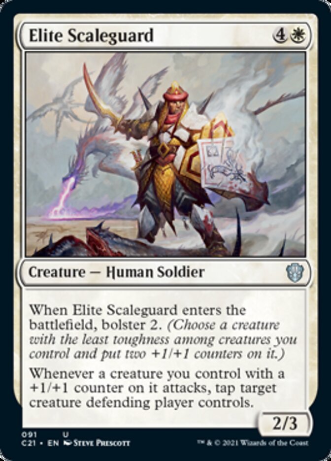 Elite Scaleguard [Commander 2021] (C21 91)