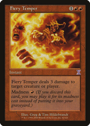 Fiery Temper [Time Spiral Timeshifted] (TSB 62)