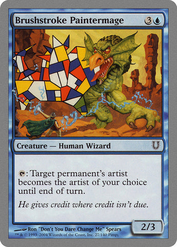 Brushstroke Paintermage [Unhinged] (UNH 27)
