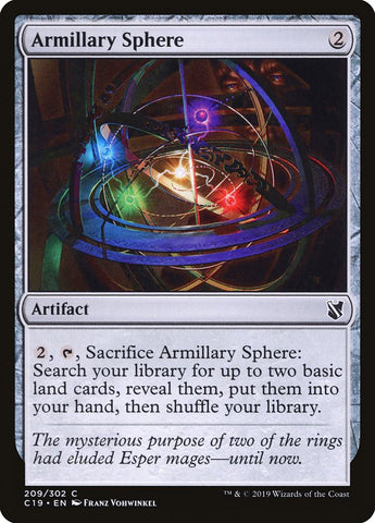 Armillary Sphere [Commander 2019] (C19 209)