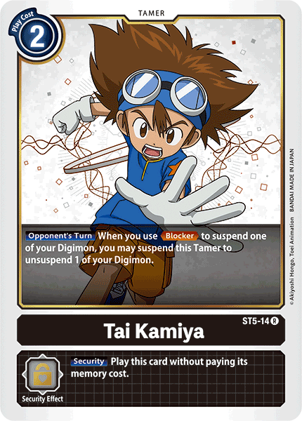 Tai Kamiya [ST5-14] [Starter Deck: Machine Black]