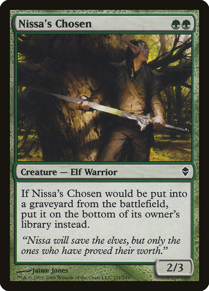 Nissa's Chosen [Zendikar] (ZEN 171)