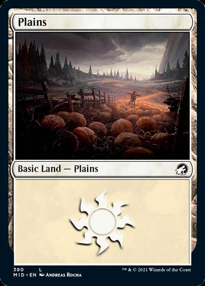Plains (380) [Innistrad: Midnight Hunt] (MID 380)