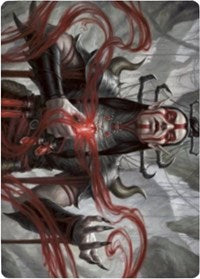 Malakir Blood-Priest Art Card [Zendikar Rising Art Series] (AZNR 56)