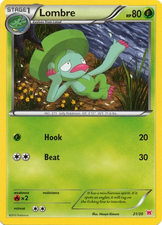 Lombre (21/30) [XY: Trainer Kit - Latias & Latios]