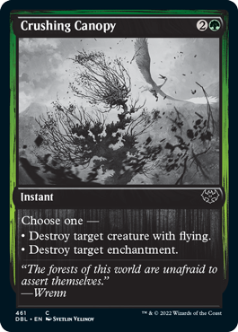 Crushing Canopy [Innistrad: Double Feature] (DBL 461)