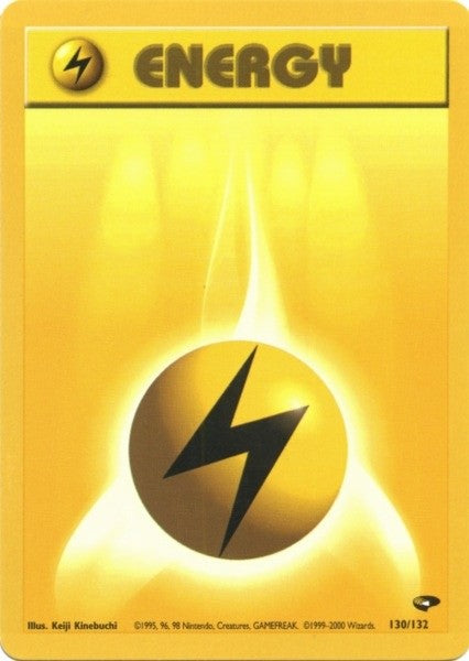 Lightning Energy (130/132) [Gym Challenge]