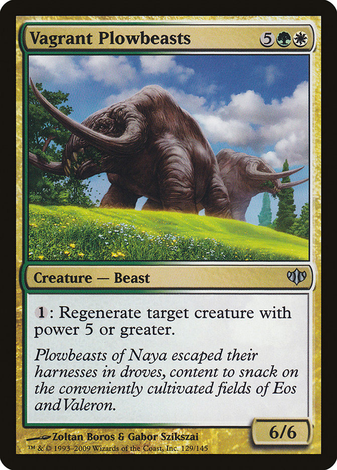 Vagrant Plowbeasts [Conflux] (CON 129)