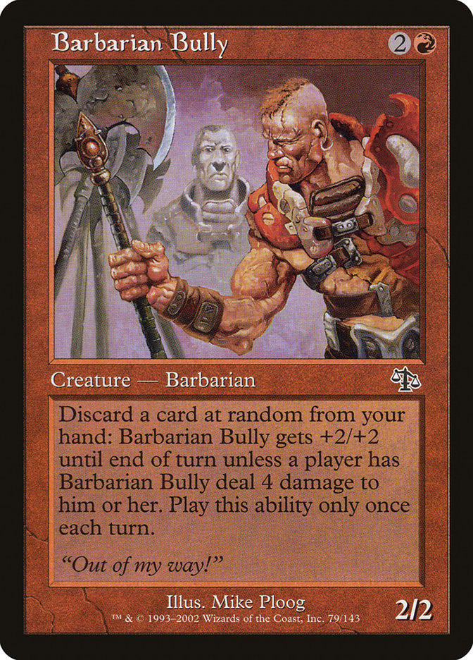 Barbarian Bully [Judgment] (JUD 79)