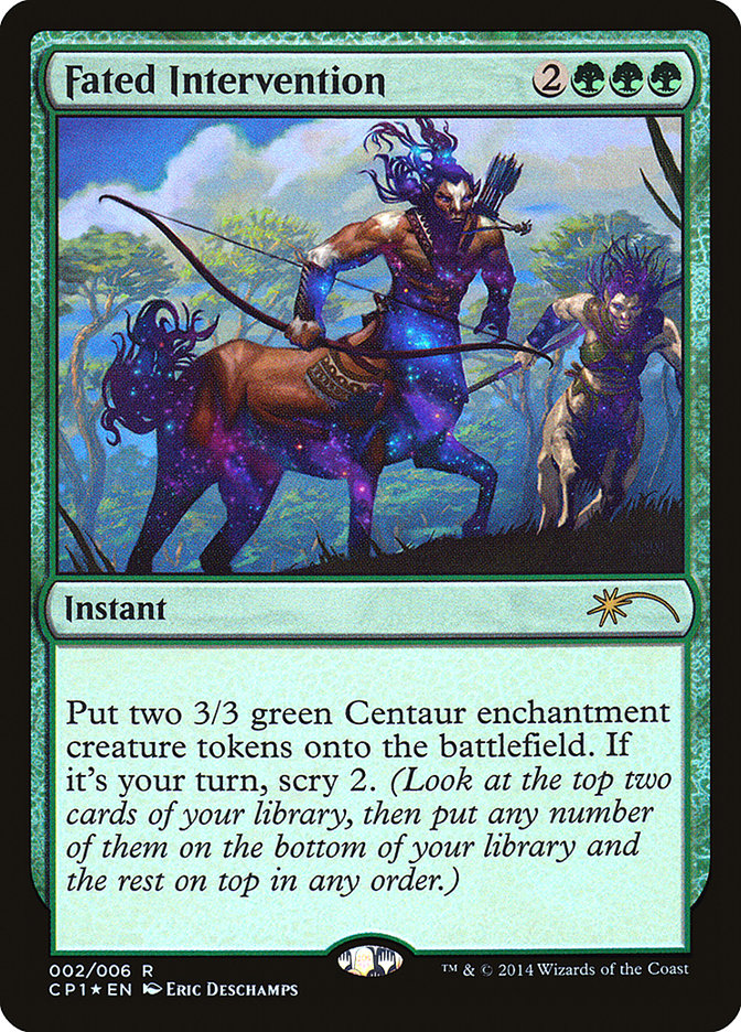 Fated Intervention [Magic 2015 Clash Pack] (CP1 2)