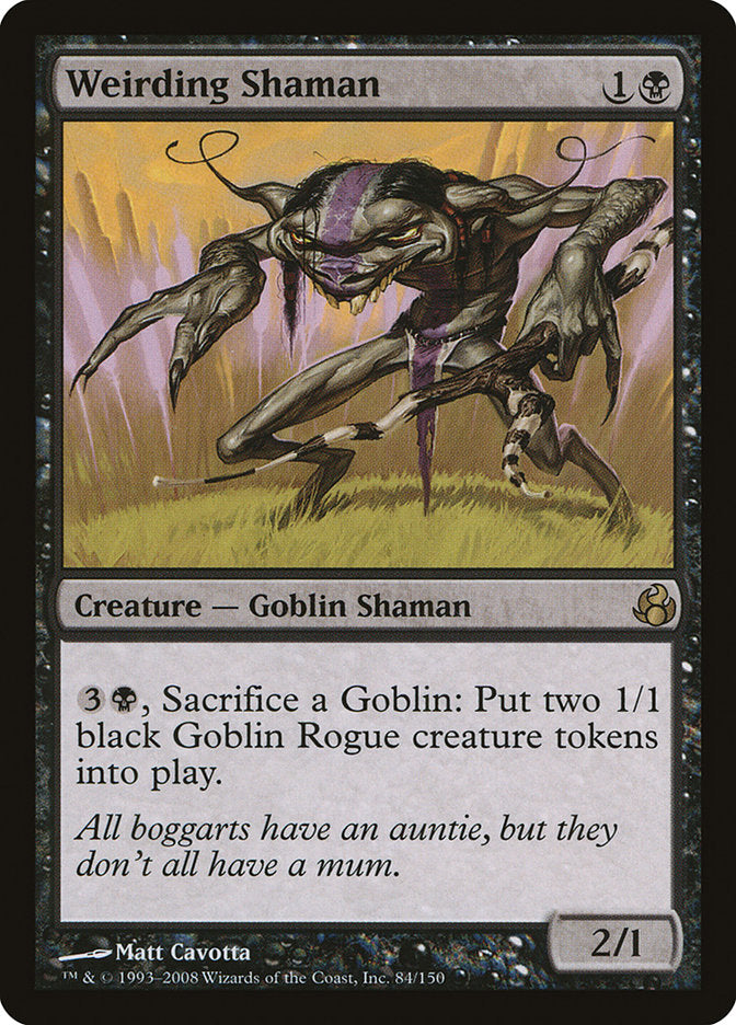Weirding Shaman [Morningtide] (MOR 84)