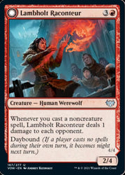 Lambholt Raconteur // Lambholt Ravager [Innistrad: Crimson Vow] (VOW 167)