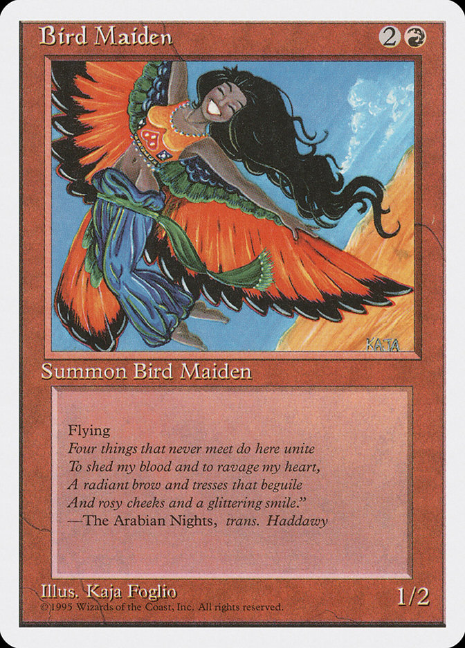 Bird Maiden [Fourth Edition] (4ED 177)