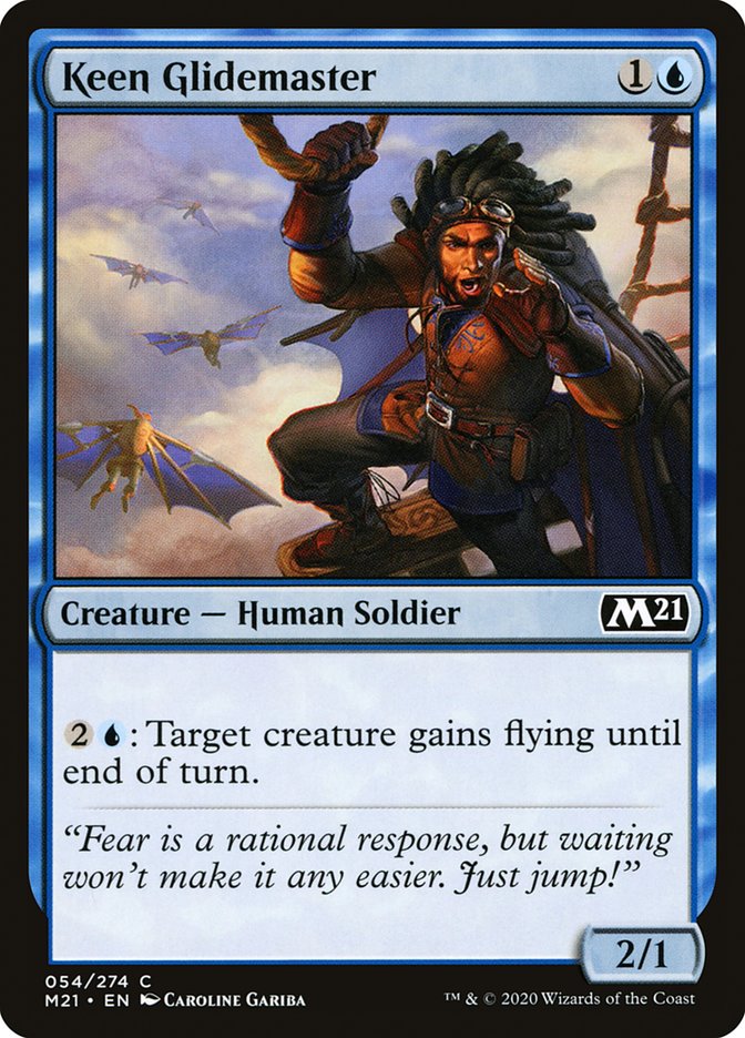 Keen Glidemaster [Core Set 2021] (M21 54)