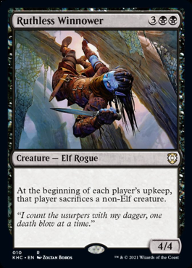 Ruthless Winnower [Kaldheim Commander] (KHC 10)