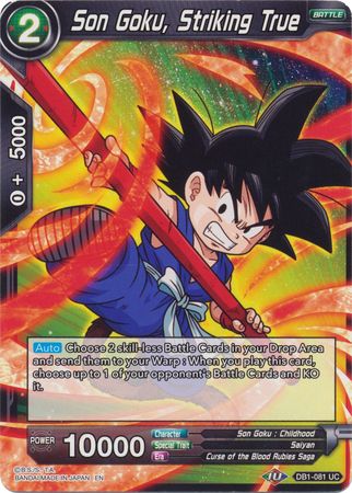 Son Goku, Striking True [DB1-081]