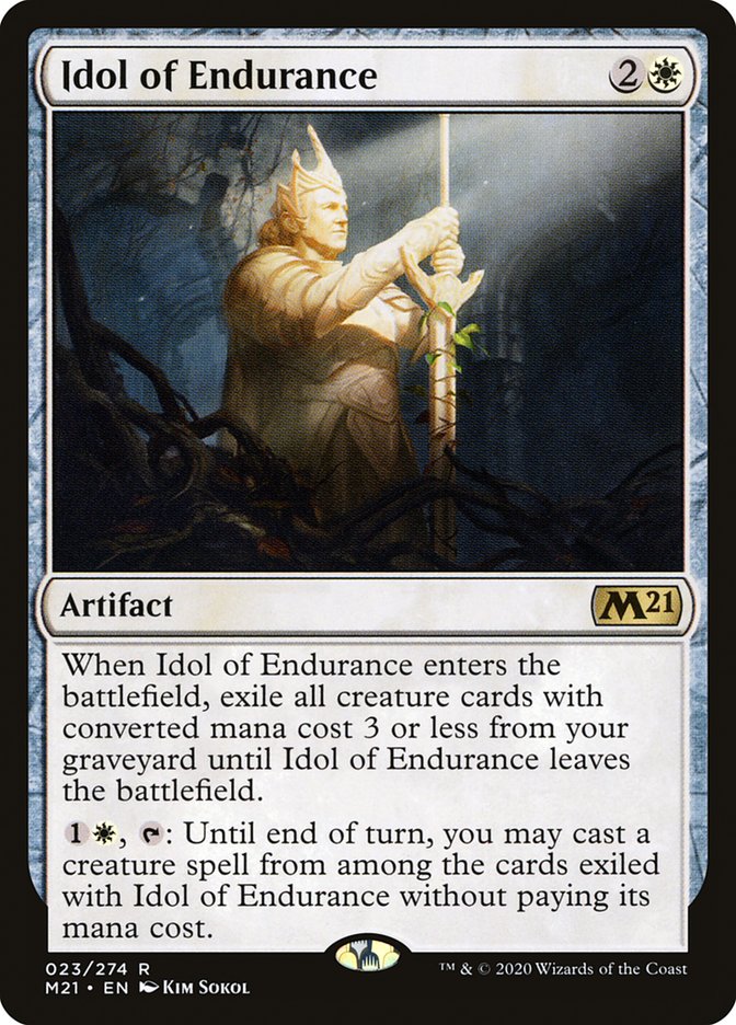 Idol of Endurance [Core Set 2021] (M21 23)