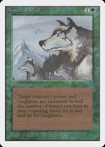 Aspect of Wolf [Unlimited Edition] (2ED 185)