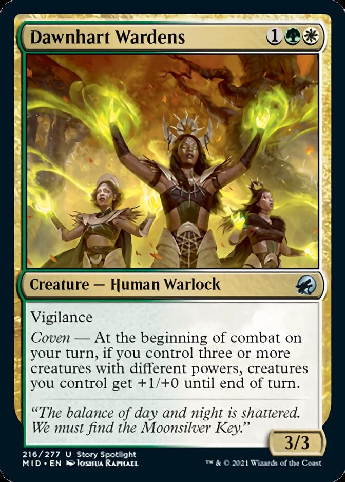 Dawnhart Wardens [Innistrad: Midnight Hunt] (MID 216)