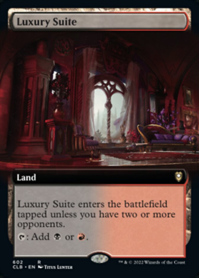 Luxury Suite (Extended) [Commander Legends: Battle for Baldur's Gate] (CLB 602)