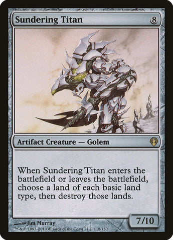 Sundering Titan [Archenemy] (ARC 118)