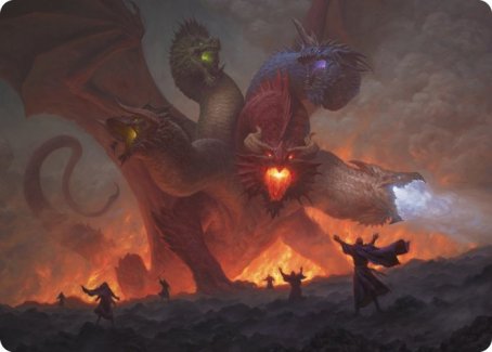 Tiamat Art Card [Dungeons & Dragons: Adventures in the Forgotten Realms Art Series] (AAFR 26)