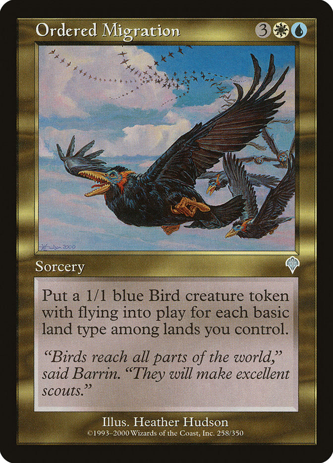 Ordered Migration [Invasion] (INV 258)