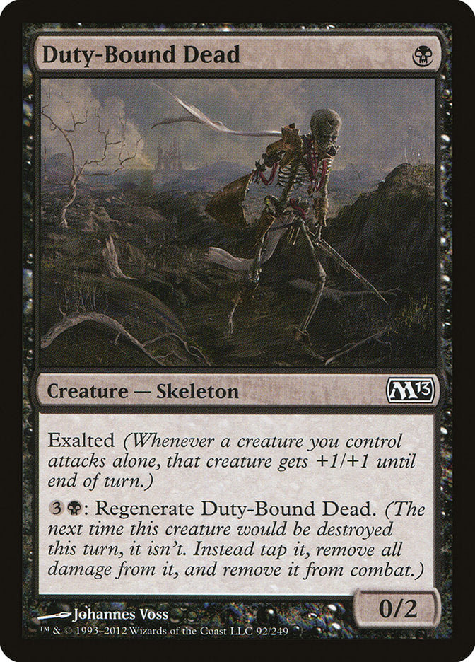 Duty-Bound Dead [Magic 2013] (M13 92)