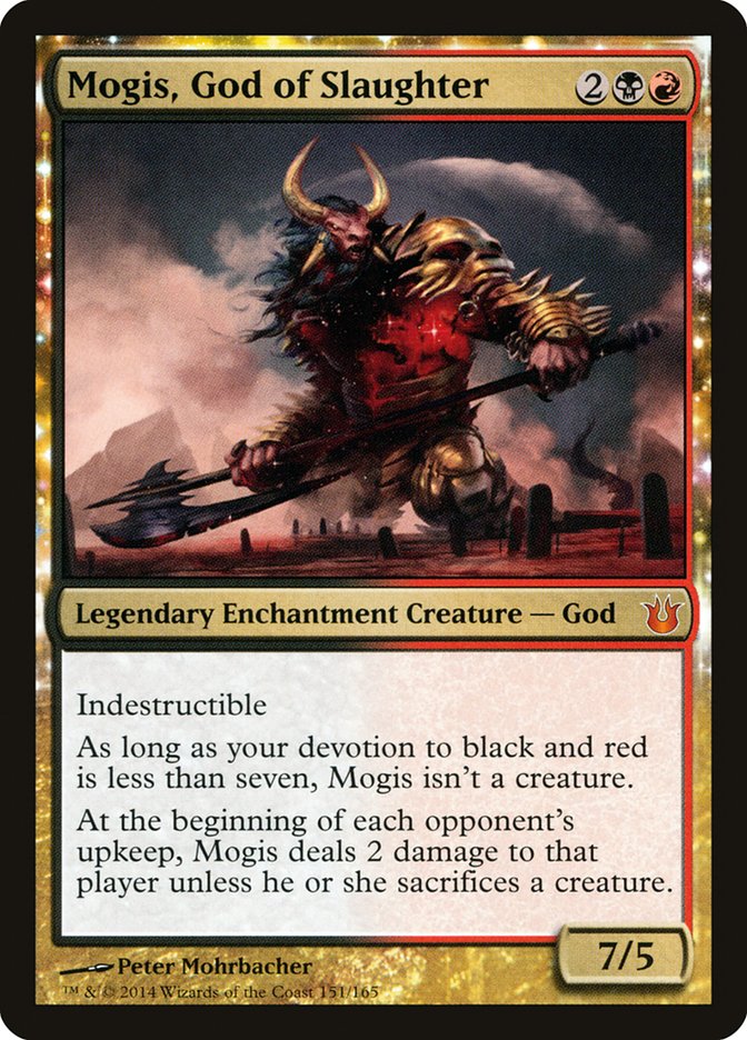 Mogis, God of Slaughter [Born of the Gods] (BNG 151)