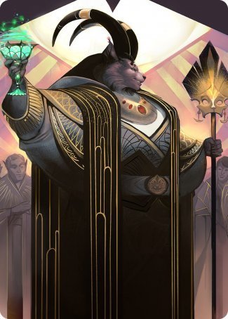 Jetmir, Nexus of Revels 2 Art Card [Streets of New Capenna Art Series] (ASNC 68)