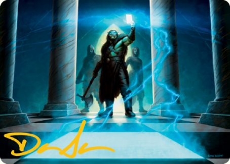 Sudden Insight Art Card (Gold-Stamped Signature) [Dungeons & Dragons: Adventures in the Forgotten Realms Art Series] (AAFR 39)