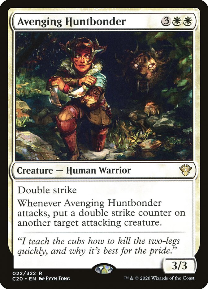 Avenging Huntbonder [Commander 2020] (C20 22)