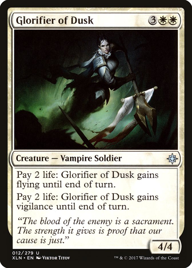 Glorifier of Dusk [Ixalan] (XLN 12)