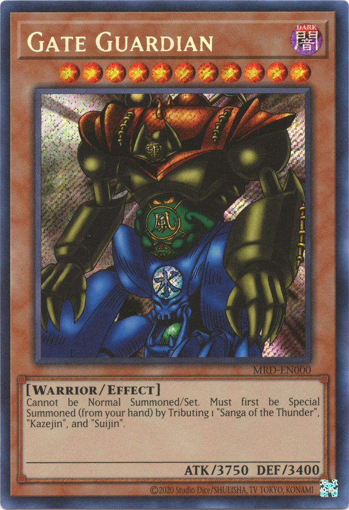 Gate Guardian [MRD-EN000] Secret Rare