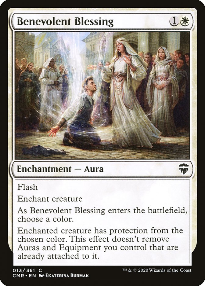 Benevolent Blessing [Commander Legends] (CMR 13)